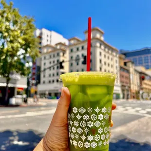 Matcha americano