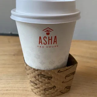 Grass Jelly Milk Tea