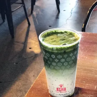 Yuzu Matcha Latte