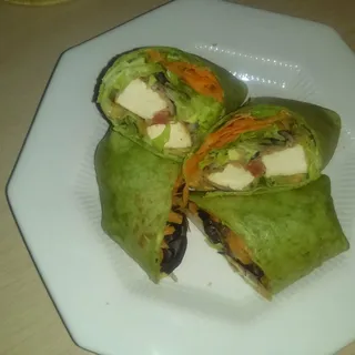 Breaded Tofu Wrap