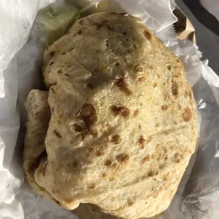 Bone in Stewed Chicken Roti