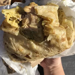 Chicken Curry Roti