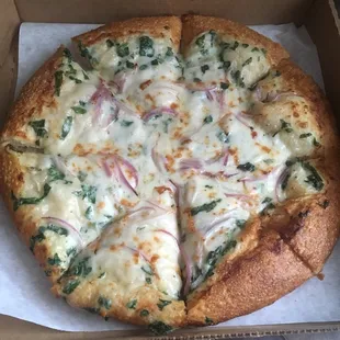 Spinach Pizza