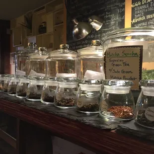 Japanese, herbal and loose leaf teas!!