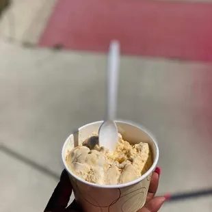 Nana's banana pudding ice cream