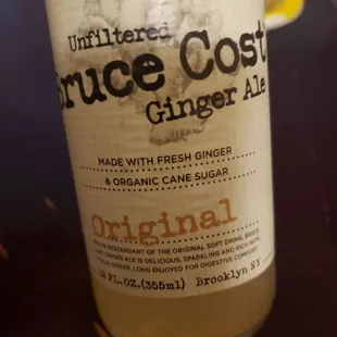 Ginger drink