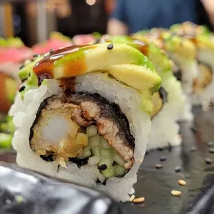 sushi rolls