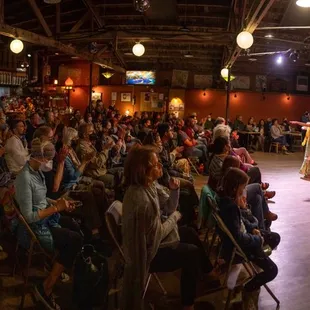 Both seated and non-seated performances