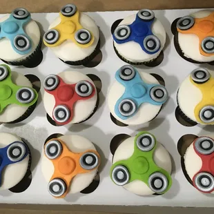 a variety of cupcakes