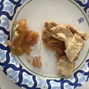 Peach pie