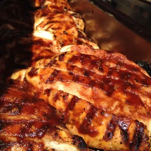BAR BE QUE SLIDER STATION: Grilled Chicken Breast