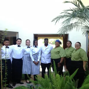 Plated Table Side Service: Service Staff