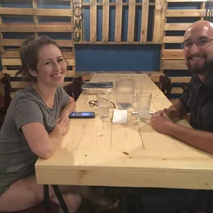 7-19-2017: Mike &amp; Emily at their Private Menu Tasting Dinner