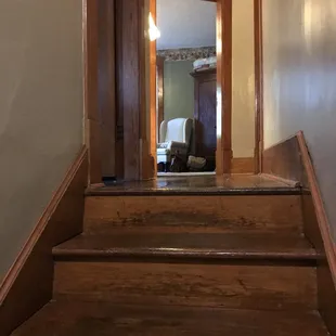 View above the landing