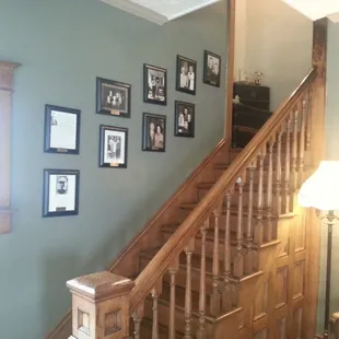 Leading to the 2nd floor