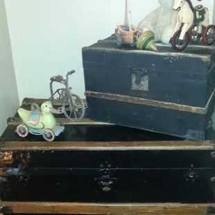 The landing between floors