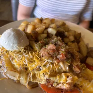 Fajita Style Omelet