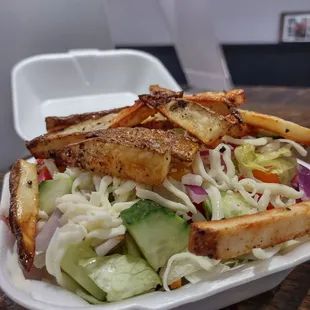 Add fresh cut fresh to a salad!