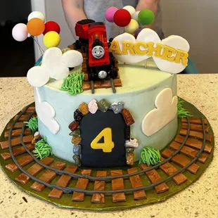 James Birthday Cake