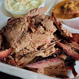 Brisket dinner (very tender and juicy!)