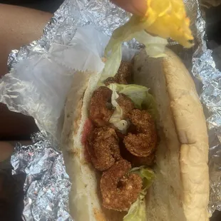 Shrimp Po Boy Meal