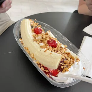 Banana split!