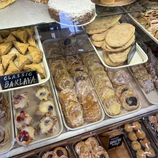 Assortment of pastries