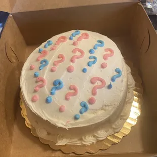 Gender cake