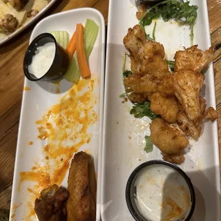 Crispy Buffalo Cauliflower
