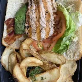 Grilled Salmon BLTA