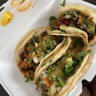 Carnitas, Al Pastor, Chorizo