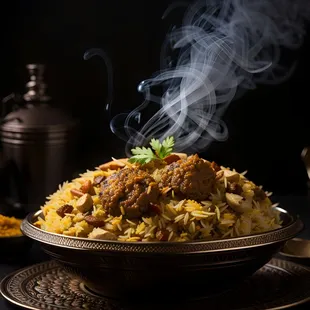 Delicious Lamb Biryani