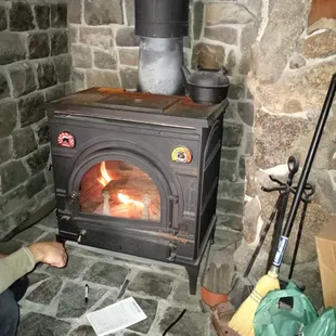 This is our first fireplace sale. Great product and good customers.