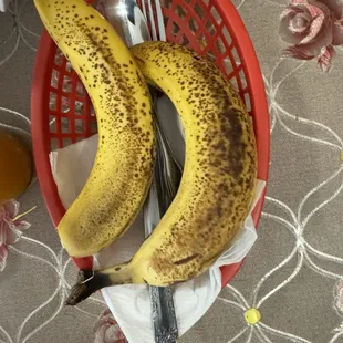 Spoiled banana