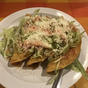 Tacos Dorados De Res