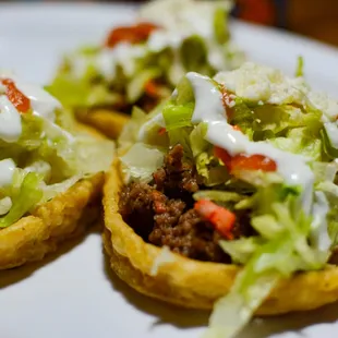 Sopes de picadillo, sopes echos a mano!