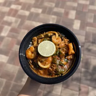 Thai Red Curry Seafood Rice