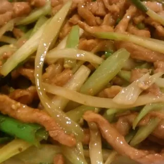 113. Shredded Pork with Chili /