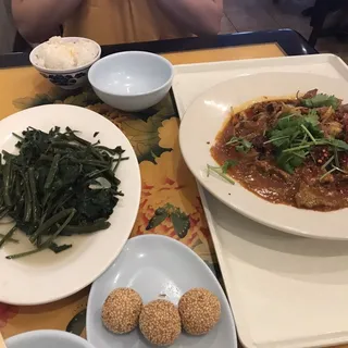 121.Stir Fried Water Spinach