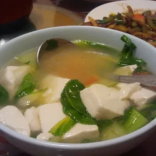20. Tofu and Veggies Soup /