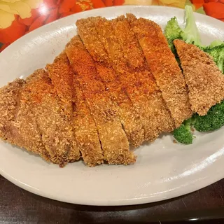 80. Taiwanese Style Fried Crispy Chicken Fillet /