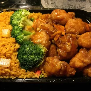 Orange chicken