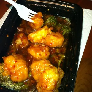 Soggy "crispy" shrimp...