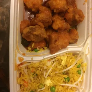 General Tso s Chicken Dinner. Egg Egg Drop Soup. Pork Lo mein