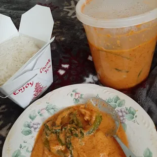 Penang Red Curry chicken