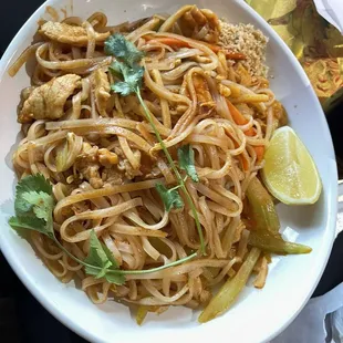 Chicken Pad Thai Noodles