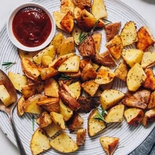 Roast potatoes
