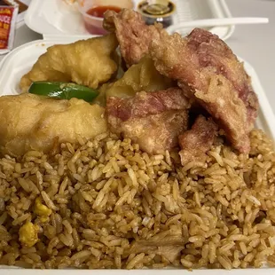 Fried Fish Pork