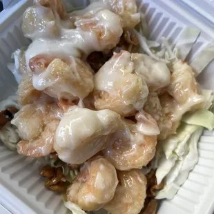 Honey Walnut Prawns