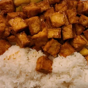 Tofu hibachi